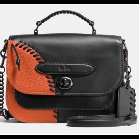 Coach Rip and Repair Small Link Messenger Bag